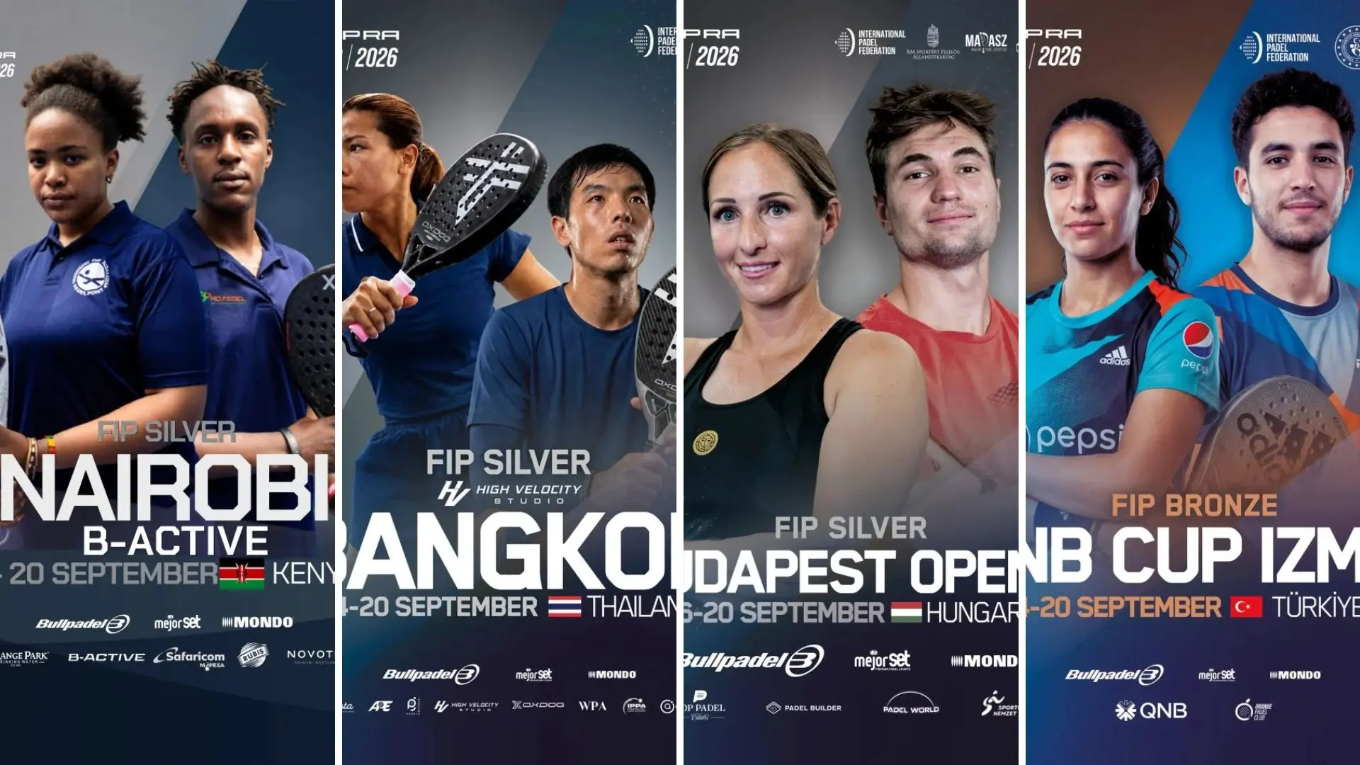 FIP Tour : le programme complet des Français encore en lice à Budapest, Nairobi, Bangkok et Izmir