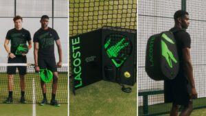 Lacoste se lance pleinement dans le padel avec une première collection complète
