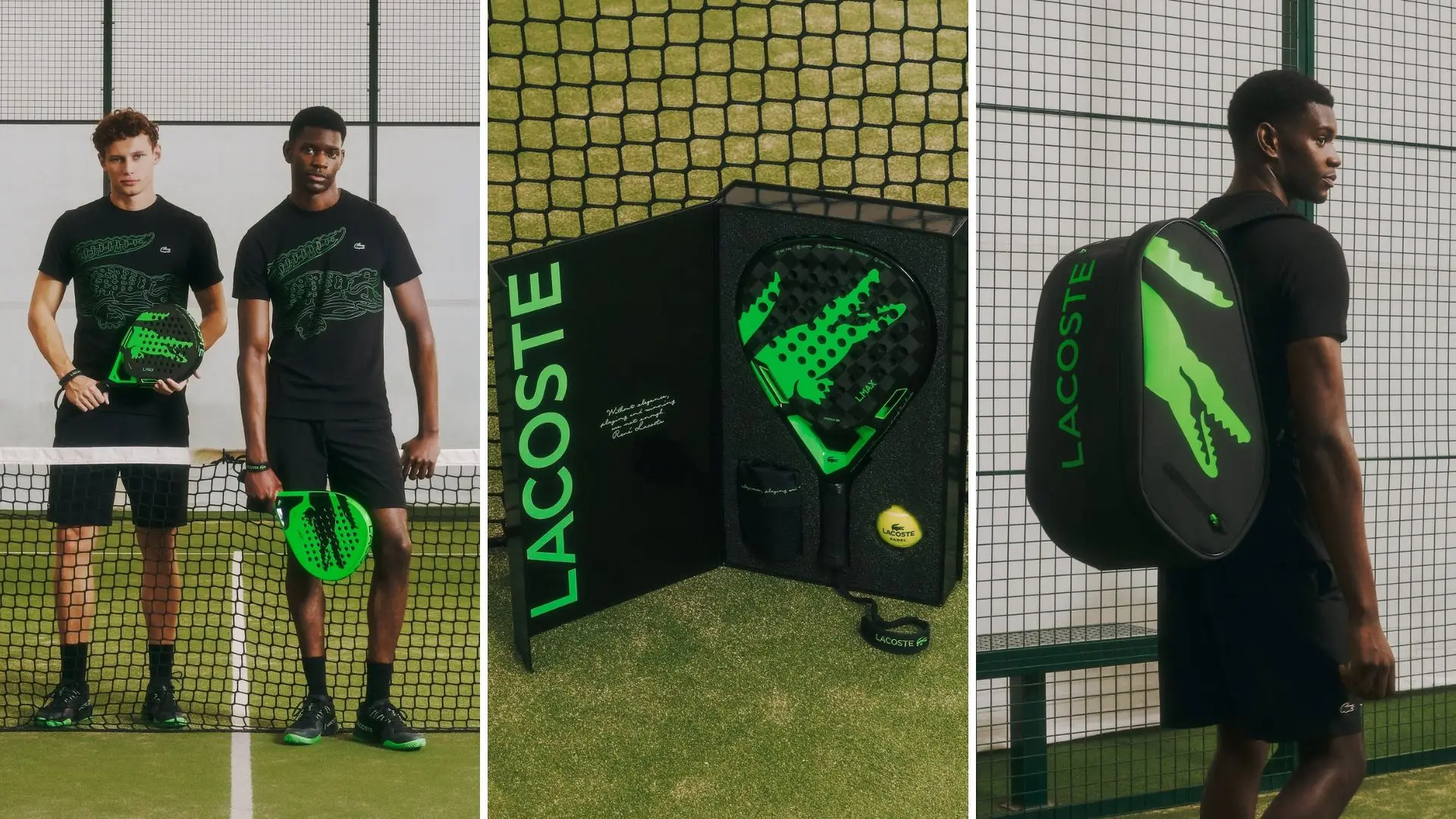 Lacoste se lance pleinement dans le padel avec une première collection complète