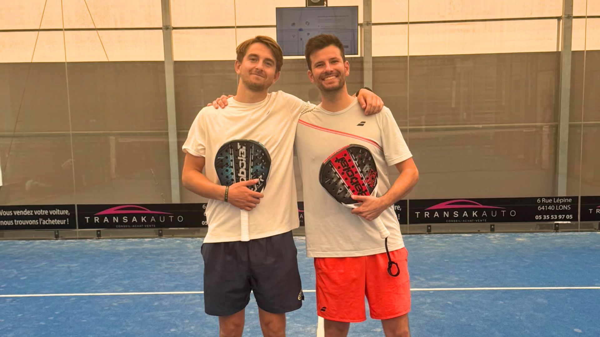 P1000 Padel Factory Lescar : Roux et Razimbaud font tomber la TS1 et s’offrent le titre