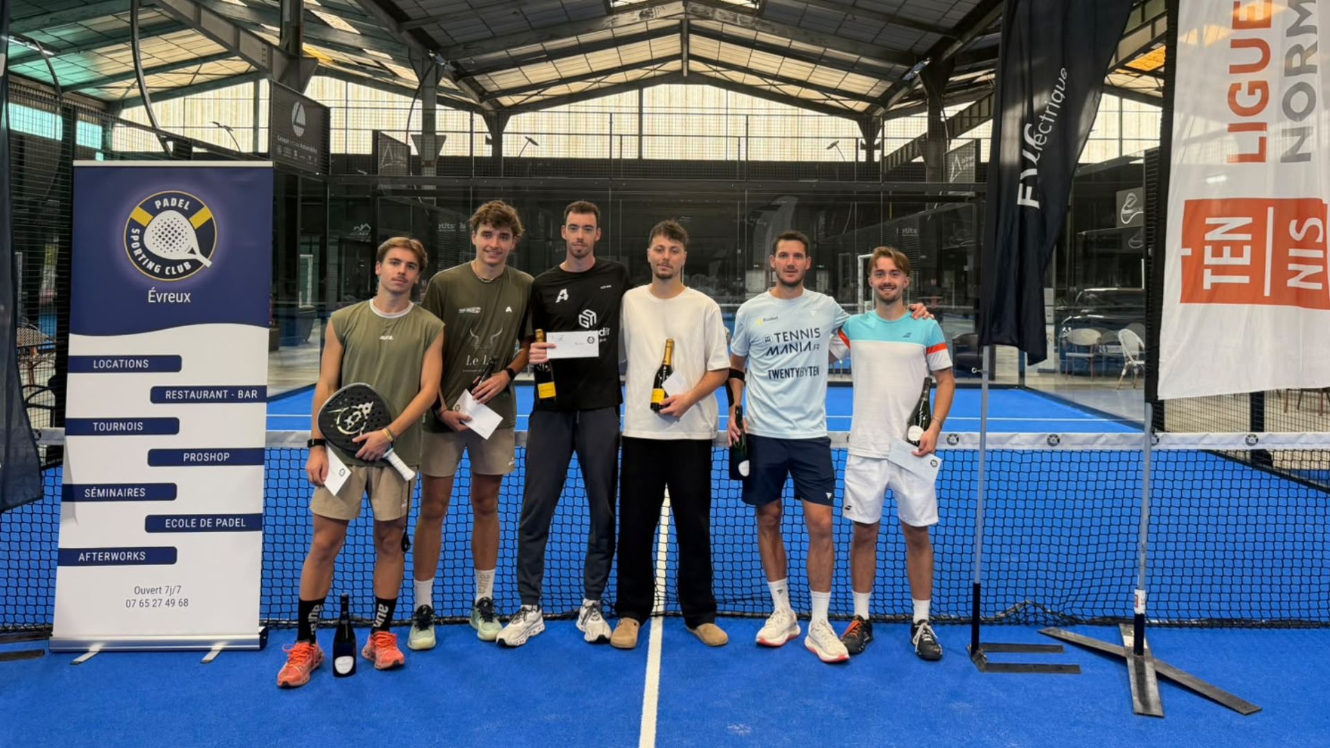 P2000 Padel Sporting Club d’Évreux - Une démonstration en finale pour Wagner et Coulombeau qui deviennent les premiers vainqueurs du P2000 2.0