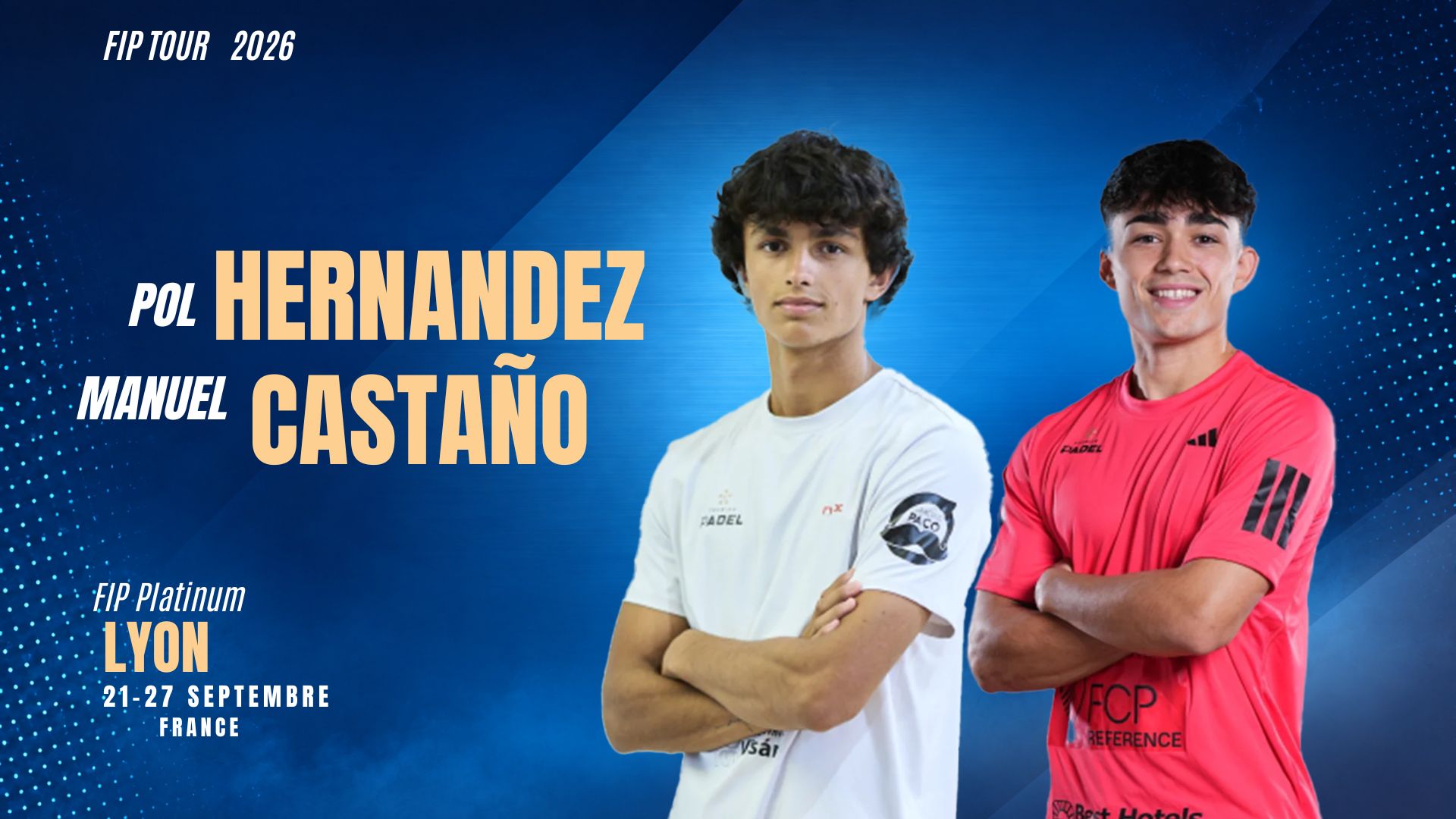 Pol Hernández / Manu Castaño lancent leur nouveau projet au FIP Platinum Lyon