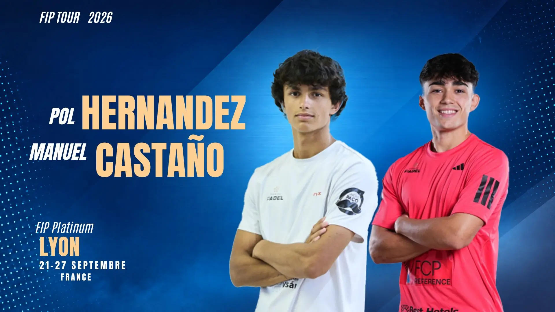 Pol Hernández / Manu Castaño lancent leur nouveau projet au FIP Platinum Lyon