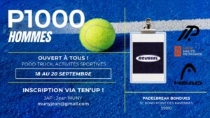 P1000 Padel Break Bondues – Deknuydt / Forichon ont une cible dans le dos, Couturier / Tardy à l’affût
