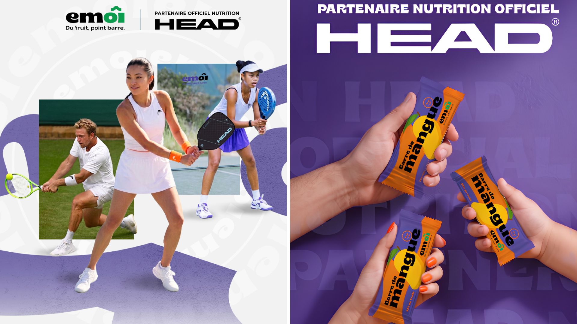 emôi devient partenaire nutrition officiel de HEAD France | Padel Magazine « emôi » devient partenaire nutrition officiel de HEAD France