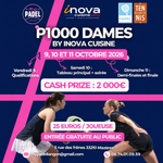 MyPadel Langon accueille son premier grand rendez-vous avec un P1000 Dames doté de 2 000 € de prize money