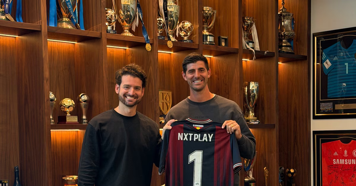 Thibaut Courtois prépare son arrivée dans le padel avec Nxtplay