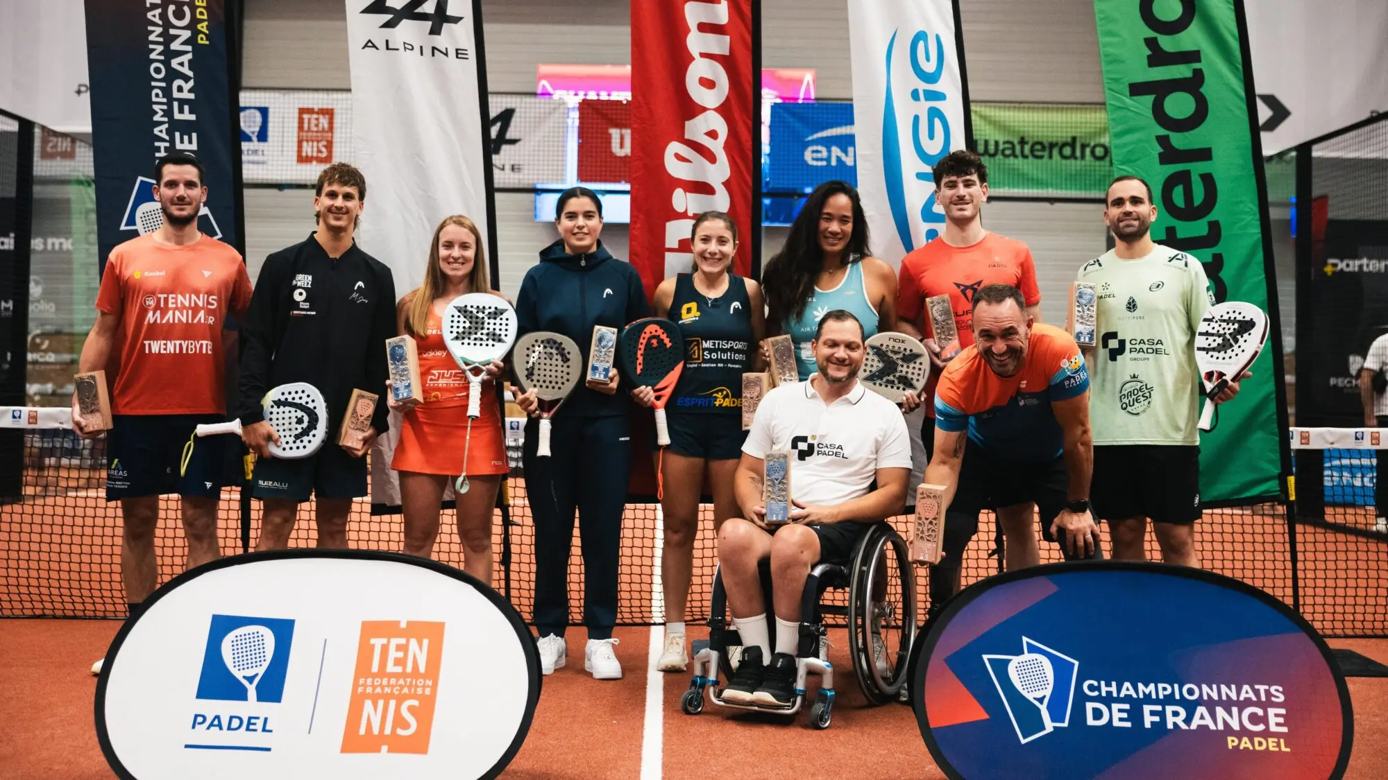 Championnats de France de padel 2026 : résultats et classements