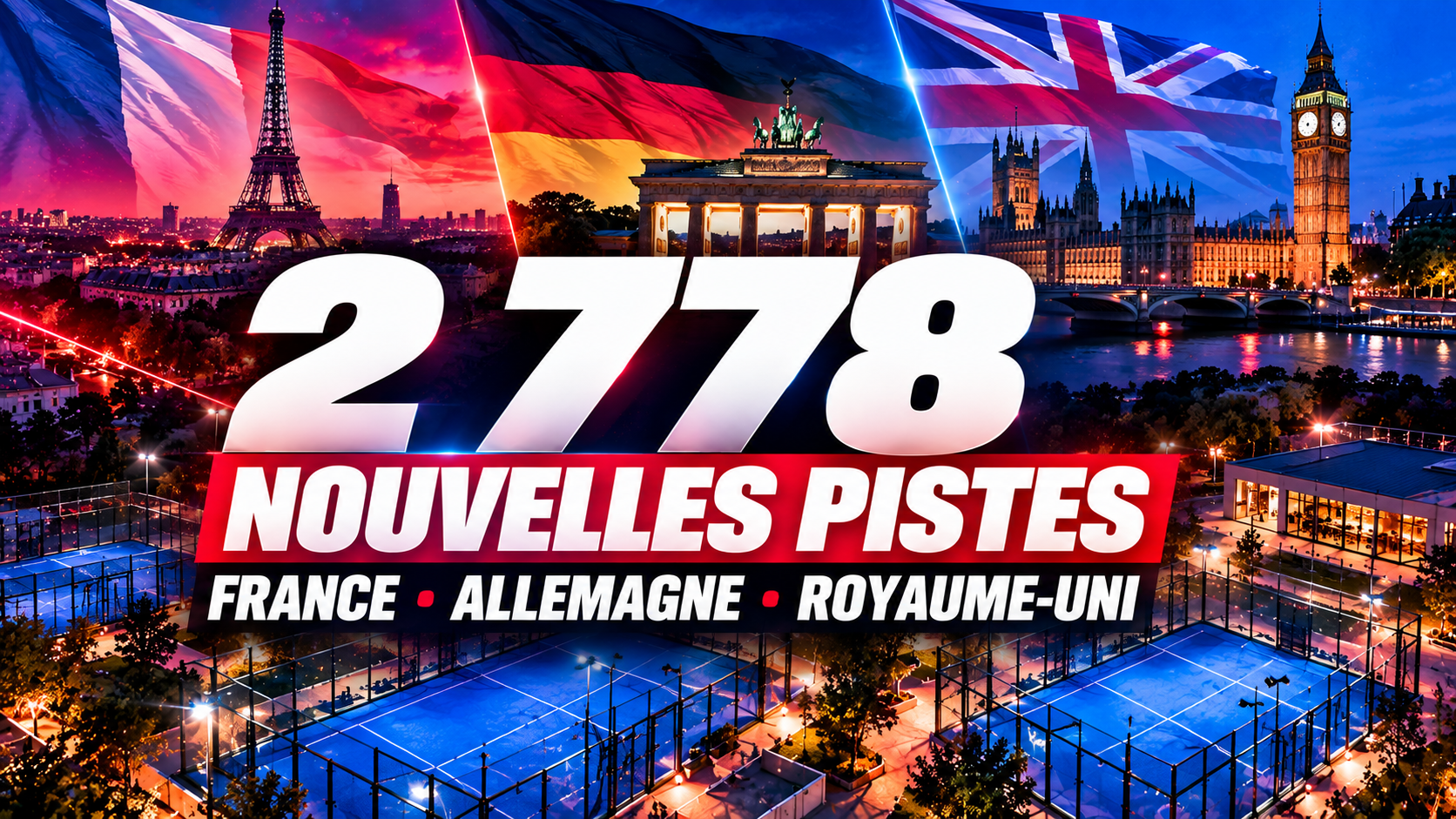 France, Allemagne, Royaume-Uni : les trois nouveaux moteurs du padel européen