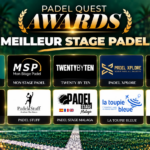 Padel Quest Awards : dix spécialistes en lice pour le titre de meilleur stage de padel de l’année