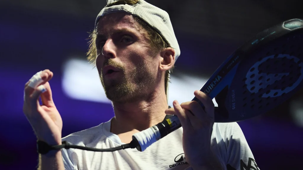 Clément Geens: "Every week, almost everyone loses" in professional padel