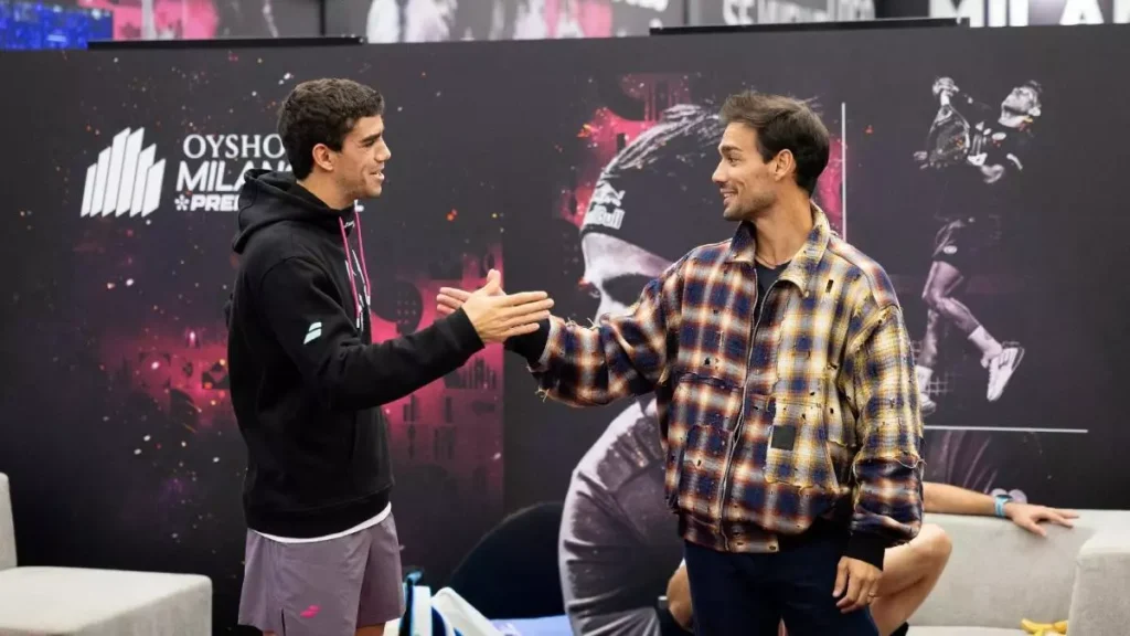 « Mon joueur préféré, c'est Juan Lebrón » : Fabio Fognini veut partager la piste avec l'Espagnol | Padel Magazine « Mon joueur préféré, c'est Juan Lebrón » : Fabio Fognini veut partager la piste avec l'Espagnol