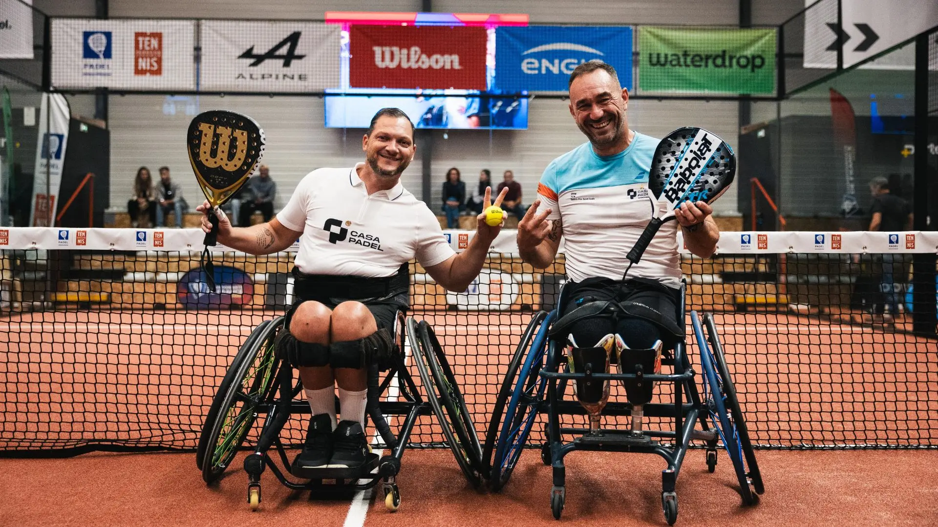 Championnats de France para-padel 2026 : Husser-Walther et Boval conservent leur titre sans trembler