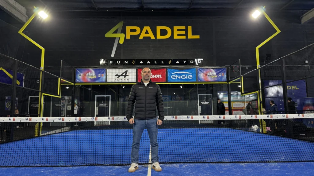 Guillaume Delmas (4PADEL): "The padel market is going to become saturated; rent is the key issue."