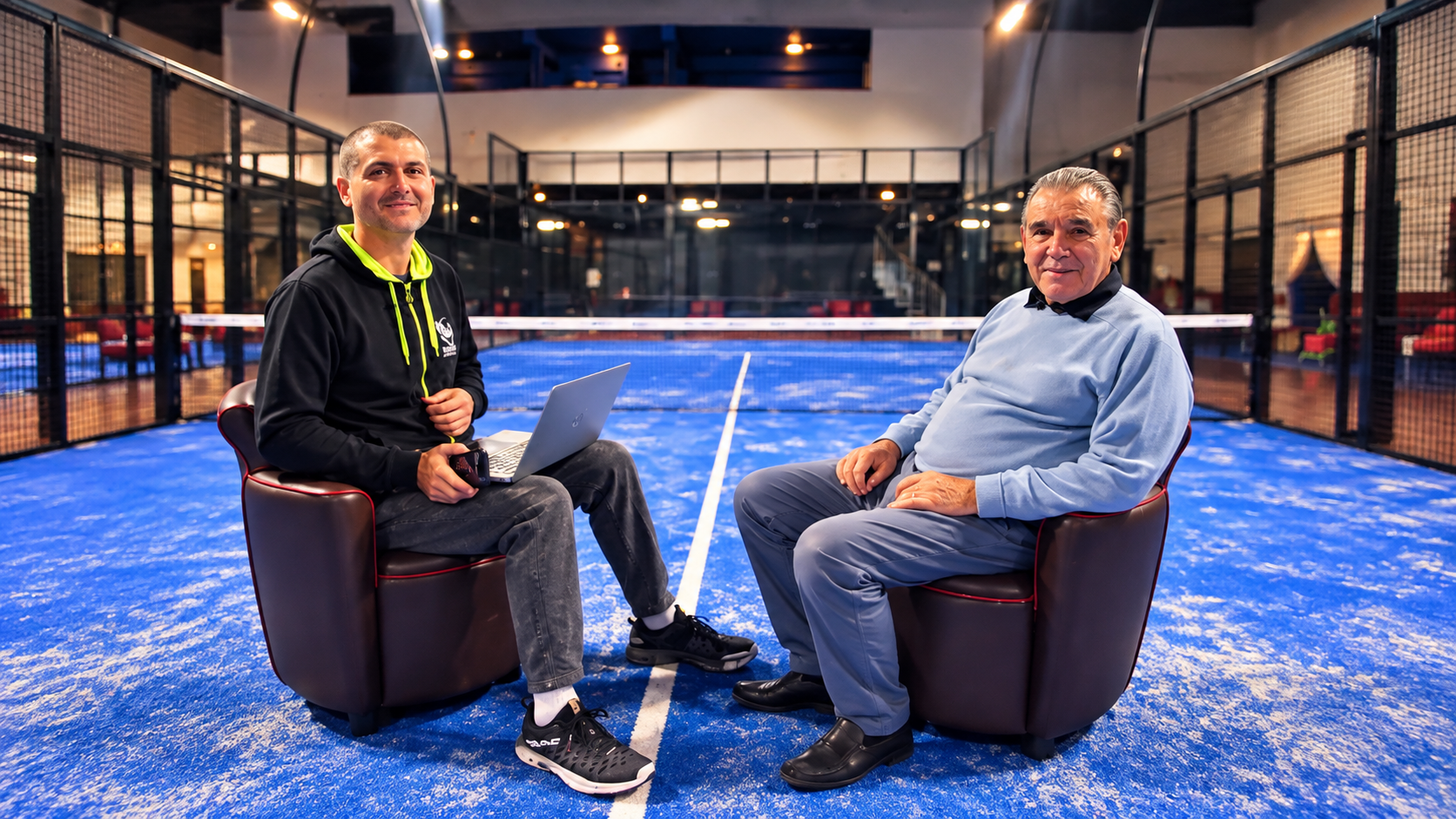 Michel Corbière (Forest Hill) : « Je ne peux pas mourir sans savoir jouer au tennis »