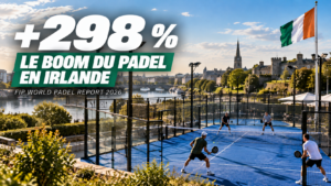 Le padel explose en Irlande : près de 300 % de croissance attendue en 2026