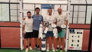P1000 Padel Club Damazan : pas de surprise, Grue et Vanbauce assument leur statut de favoris et décrochent le titre