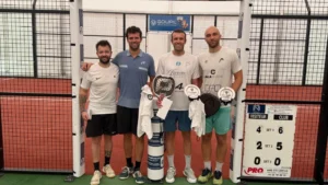 P1000 Padel Club Damazan : pas de surprise, Grue et Vanbauce assument leur statut de favoris et décrochent le titre