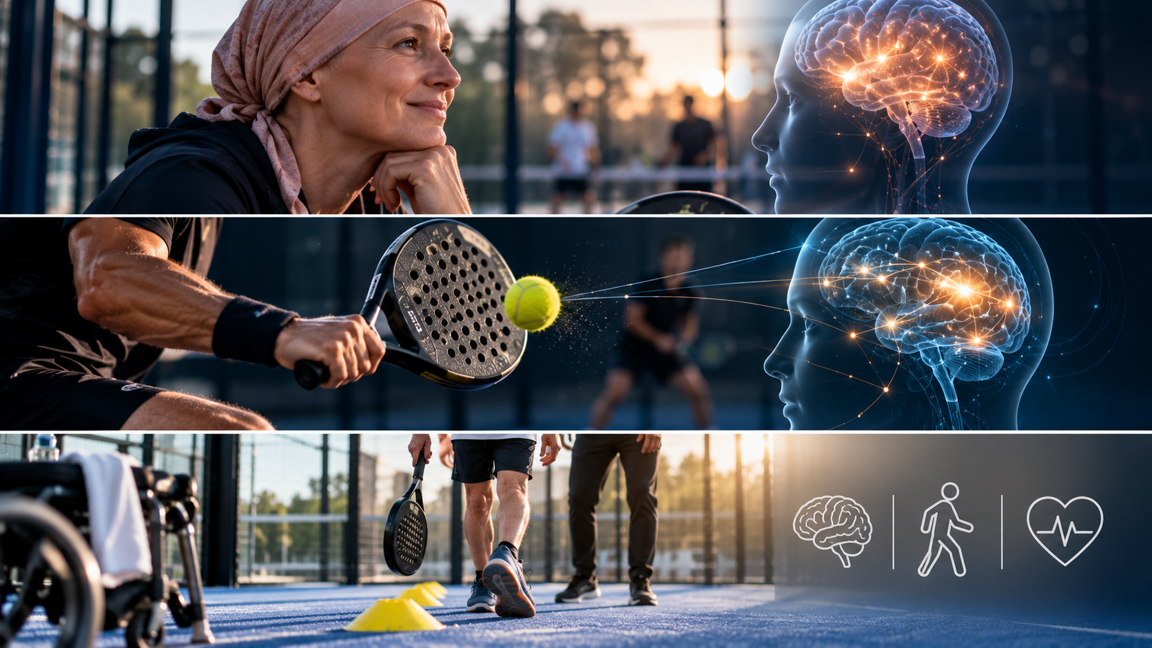 Padel cerveau et rééducation | Padel Magazine Padel cerveau et rééducation