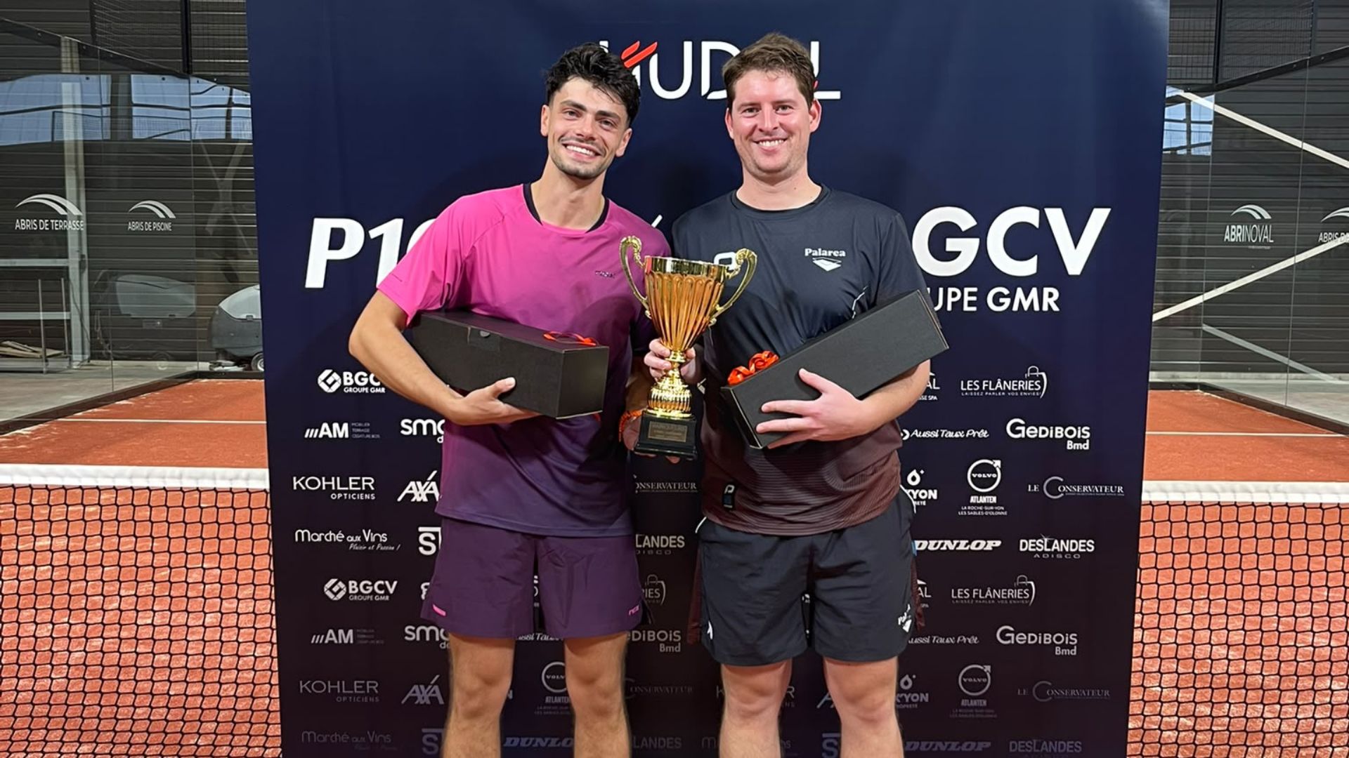 Prodhomme et Marin font tomber Mitjana Henrion pour simposer au P1000 HUDDL Aizenay | Padel Magazine Prod’homme et Marin font tomber Mitjana / Henrion pour s’imposer au P1000 HUDDL Aizenay