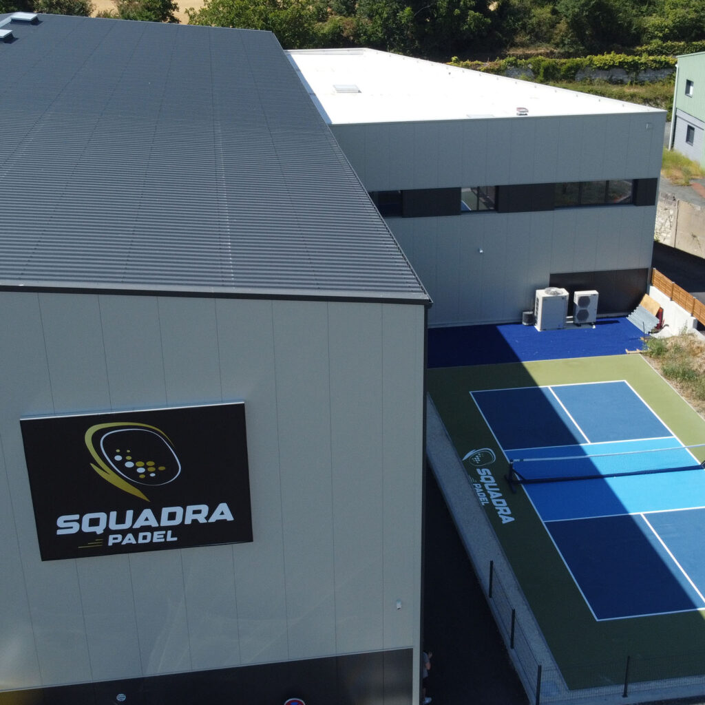 Squadra Padel : six mois après son ouverture, le club de Saumur voit plus grand
