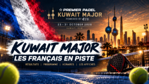 Kuwait Major : Fonteny et Leygue face à des têtes de série, Bahurel débute les qualifications