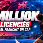 Le padel dépasse le million de licenciés dans le monde : une croissance de 31 %
