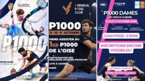 Verneuil、Aizenay、Langon：计划中的三台 P1000 Padel 麦格电视