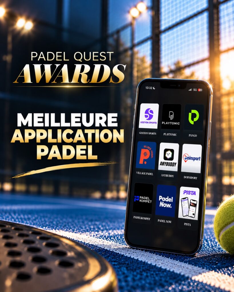 Padel Quest Awards : quelle est la meilleure application de padel en France ? Les votes ouvrent à 18h ! | Padel Magazine Padel Quest Awards : quelle est la meilleure application de padel en France ? Les votes ouvrent à 18h !