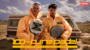 NOX présente « 100% Pure Padel », la campagne de lancement de sa nouvelle collection de raquettes 2027