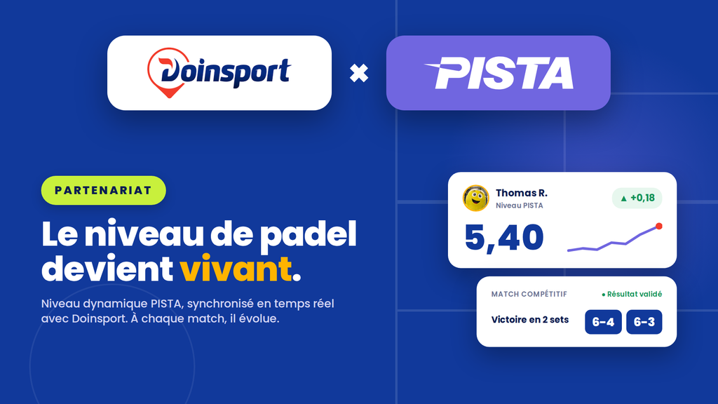 Doinsport et PISTA s'associent : le niveau de padel devient enfin vivant | Padel Magazine Doinsport et PISTA s'associent : le niveau de padel devient enfin vivant