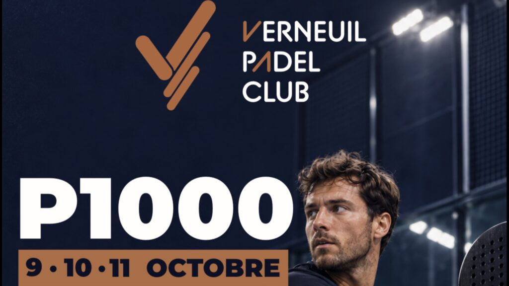 P1000 Verneuil Padel Club : Gortzounian / Vignat favoris, mais la concurrence s’annonce relevée