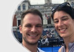 Alex prévert et laura buteau « Jouer Premier Padel sans points et sans argent » les coulisses du padel professionnel