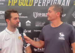 Sebastien Ménard interview FIP Gold Perpignan 2022