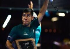 Chingotto, des mots forts après la finale ; Coello lui rend hommage : "il a un mérite incroyable"